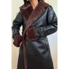 Midnight Muse Faux Leather Coat