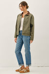 Classic Barn Jacket- Olive Green