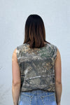 Camo Rhinestone Fringe Tank #1