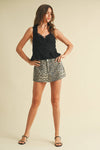 Wild Instincts Skort- Leopard