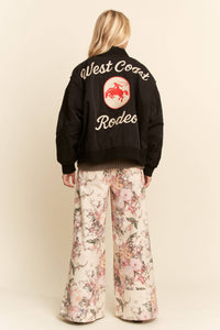 West Coast Rodeo Bomber- Black