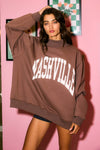 Nashville Mockneck Reversible Sweatshirt