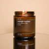 Midnight espresso soy candle -