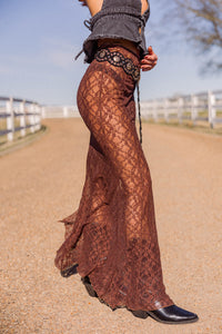 Amber Lace Maxi Skirt