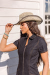 Ombre Crochet Cowboy Hat