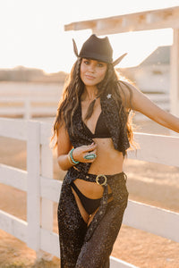 Rebel Rose Cowboy Hat