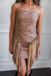 Dakota Fringe Buckle Dress