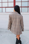 Kenny Oversized Plaid Blazer