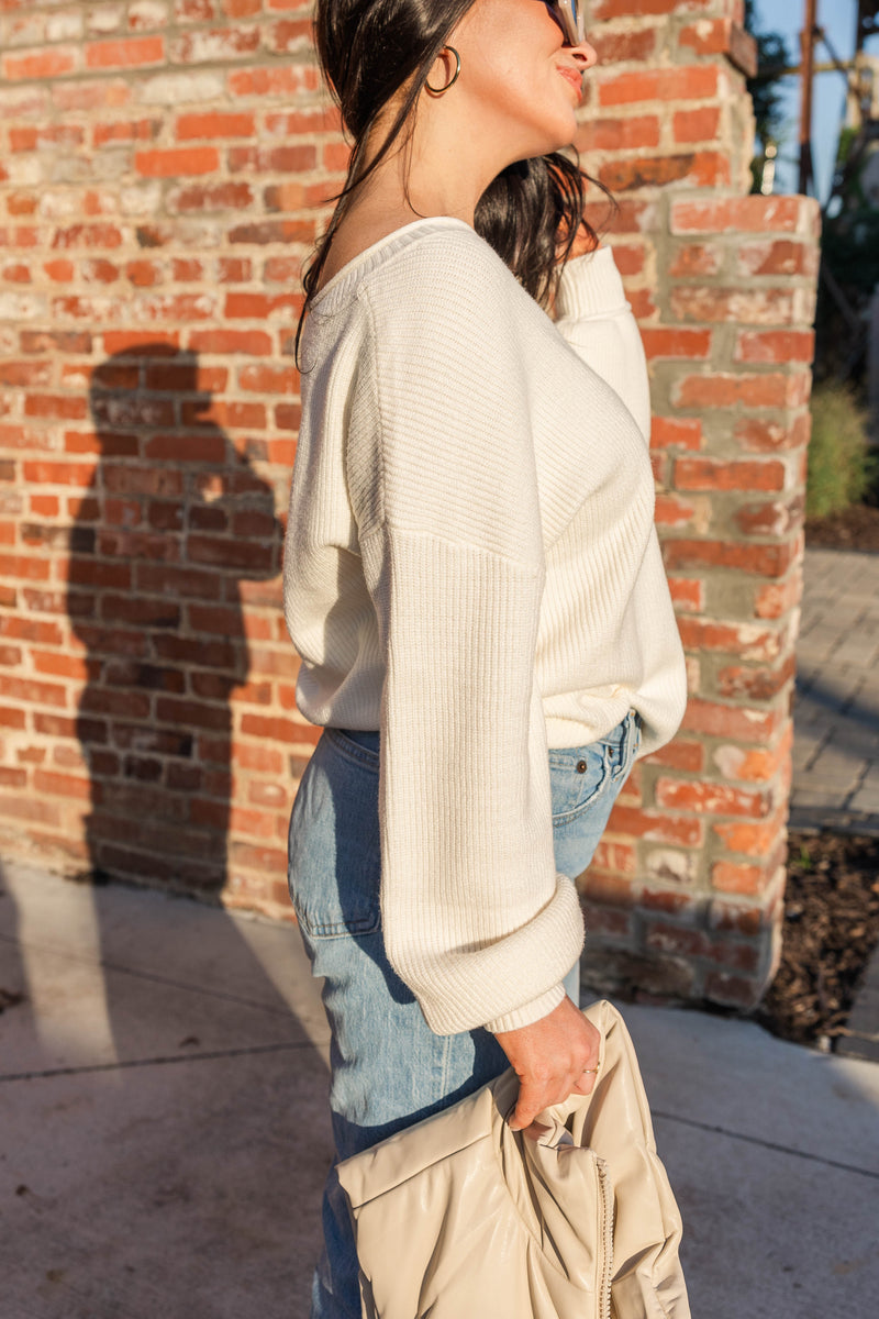 Frost V Neck Sweater