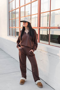 Penelope Loungewear Set- Espresso