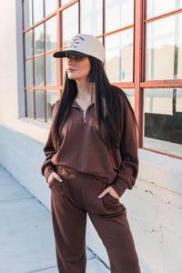 Penelope Loungewear Set- Espresso