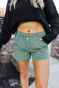 boxer shorts green