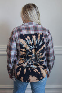 Johnny Cash Band Tee Flannel