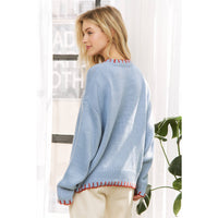 Pre-Order Cape Lobster Sweater- Blue