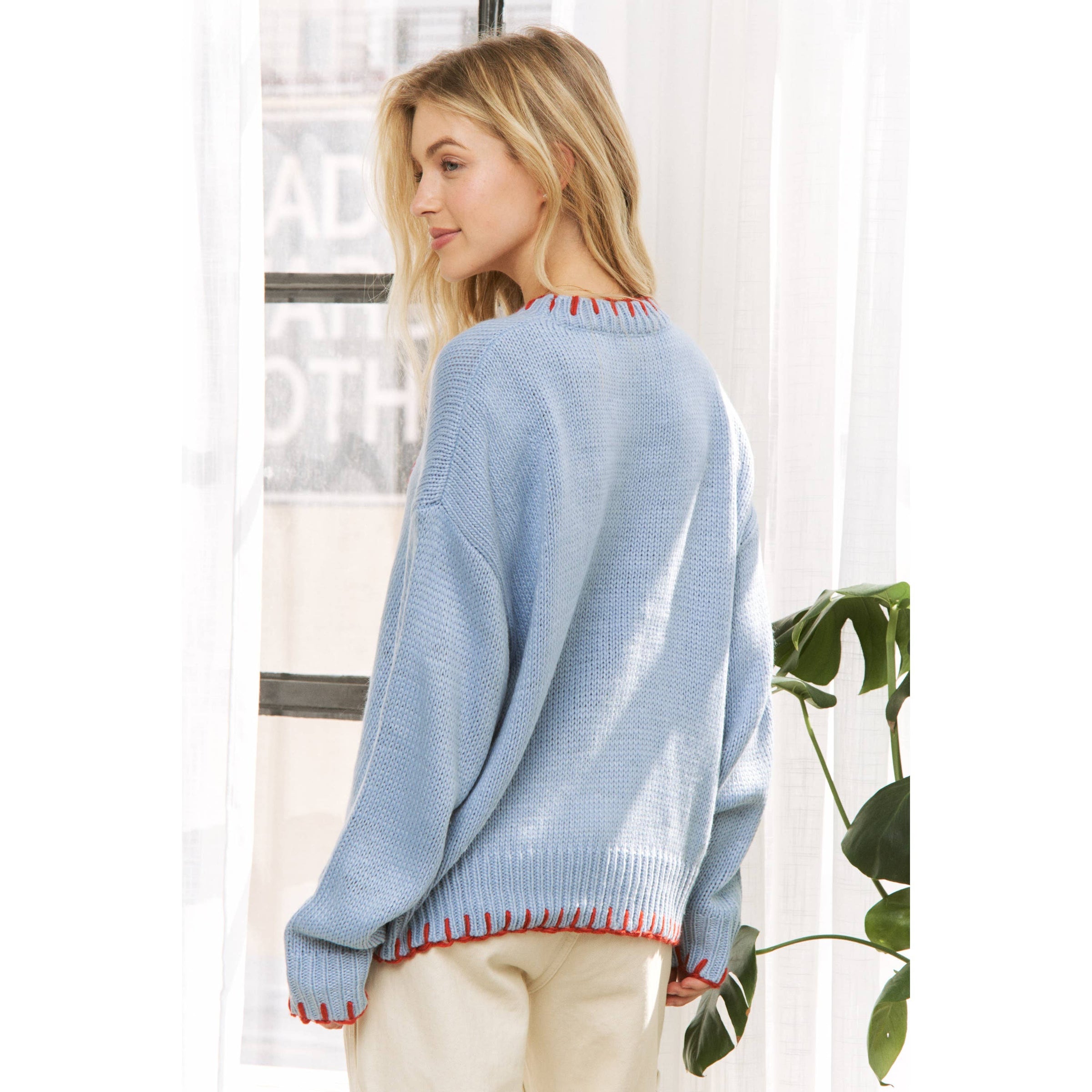 Pre-Order Cape Lobster Sweater- Blue