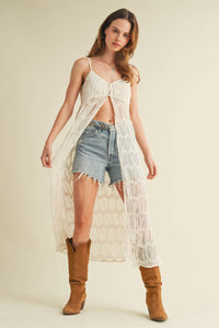 Lacey Duster Top