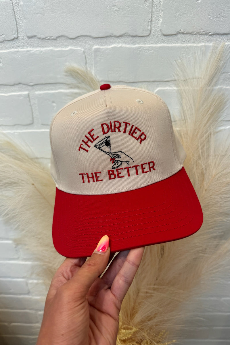 dirty martini trucker hat