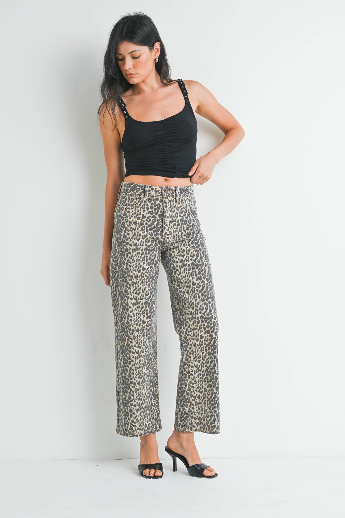 Rogue Leopard Print Jeans