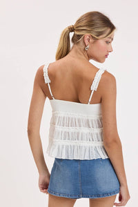 Sweetheart Smocked Top