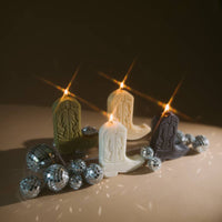 Cowboy Boot Candle- Black