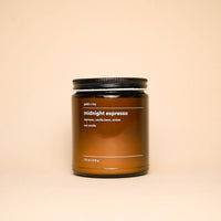 Midnight espresso soy candle -