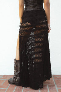 Mariss Maxi Lace Skirt