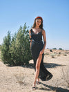 Eaves Polka Dot Maxi Dress