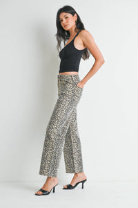 Rogue Leopard Print Jeans