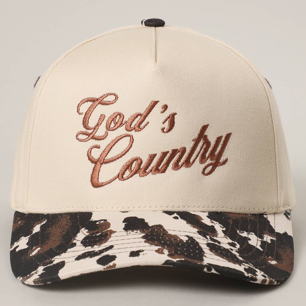Pre-Order Gods Country- Cow Print