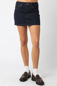 Jamie Denim Skirt: Dk Denim