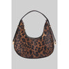 LEOPARD SHOULDER HOBO BAG: Leopard