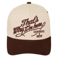 Hana - C.C THAT'S WHY I'M HERE Cotton Trucker Cap