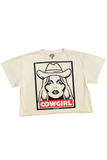 Cowgirl Relaxed Crop Tee