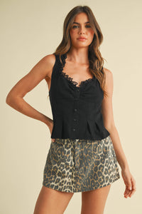 Wild Instincts Skort- Leopard