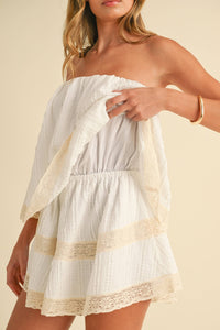 Santorini Lace Romper