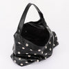 Studded Faux Leather Hobo Bag