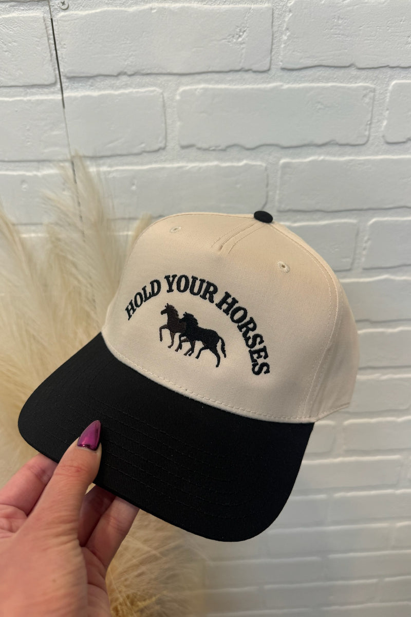 Hold Your Horses Trucker hat