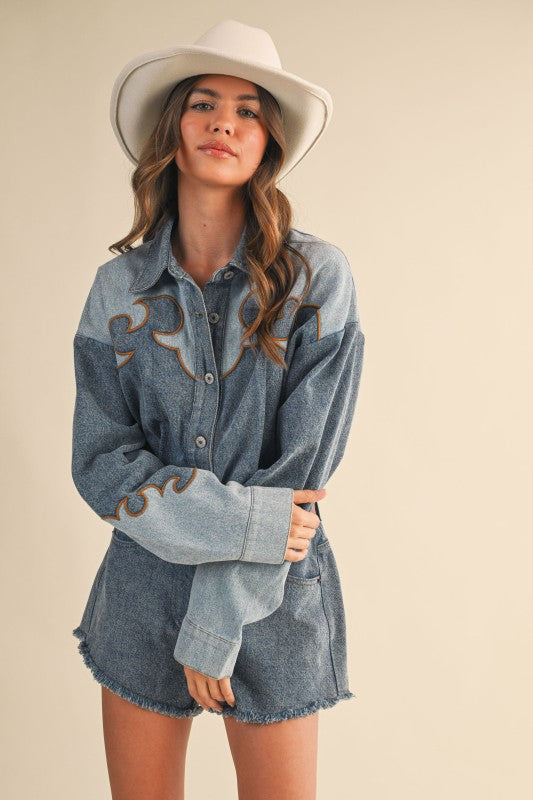 Jackson Denim Romper