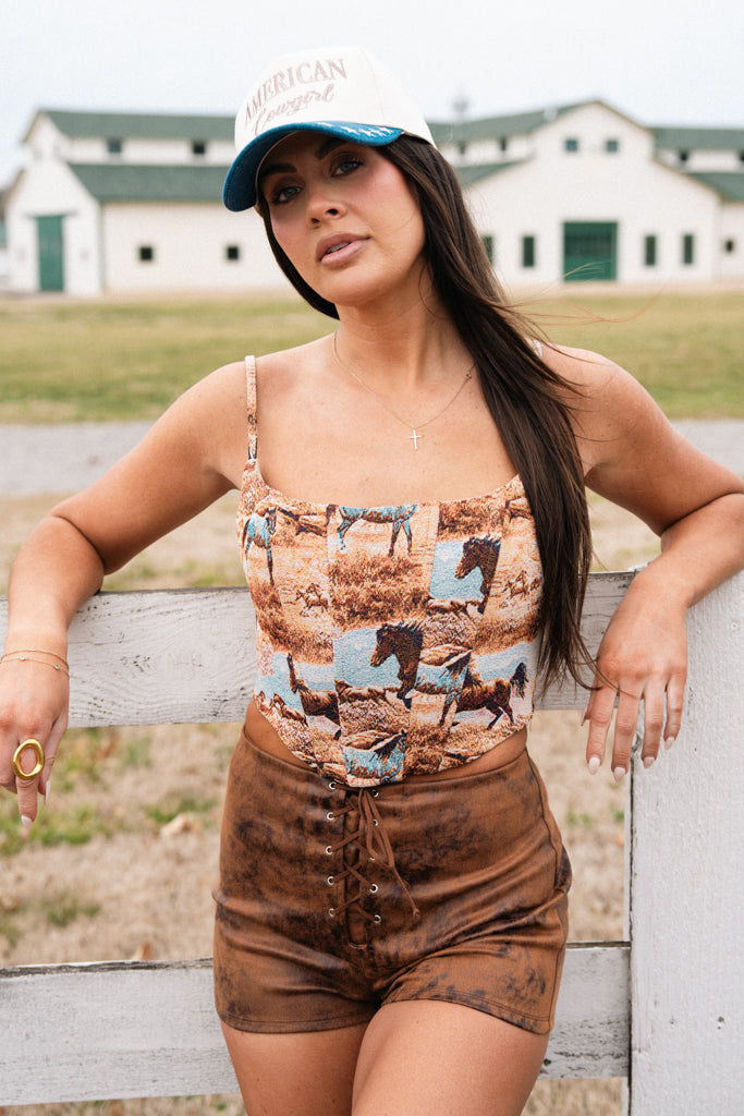 Django Horse Corset