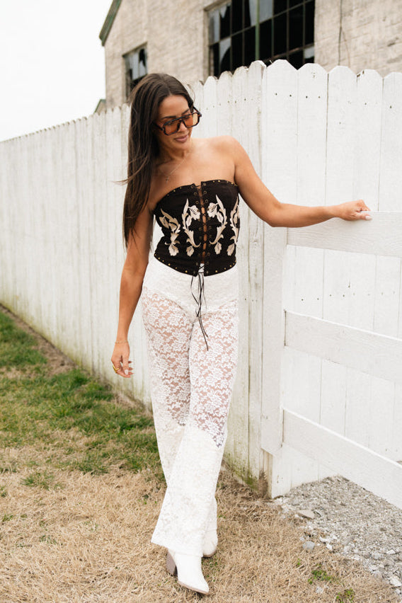 Allison Pants- White