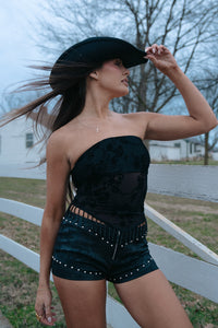 Mirabell Lace Bead Top