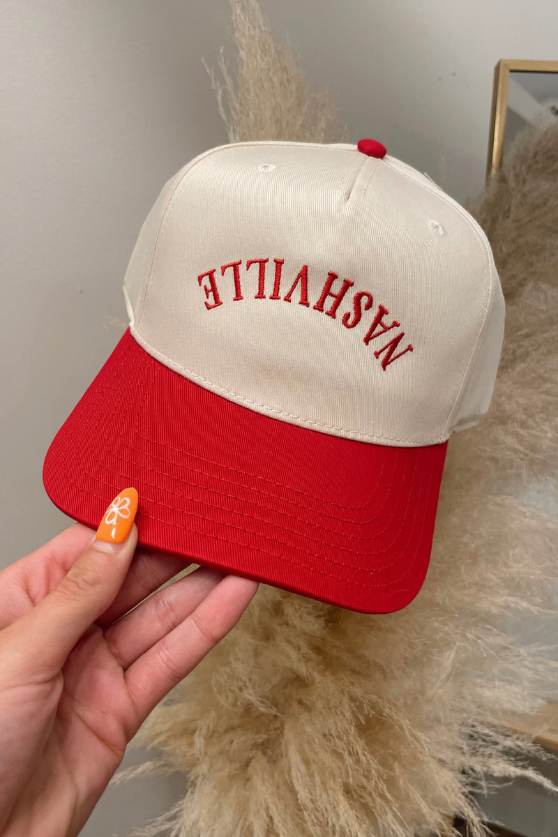 Nashville Upside Down Trucker Hat