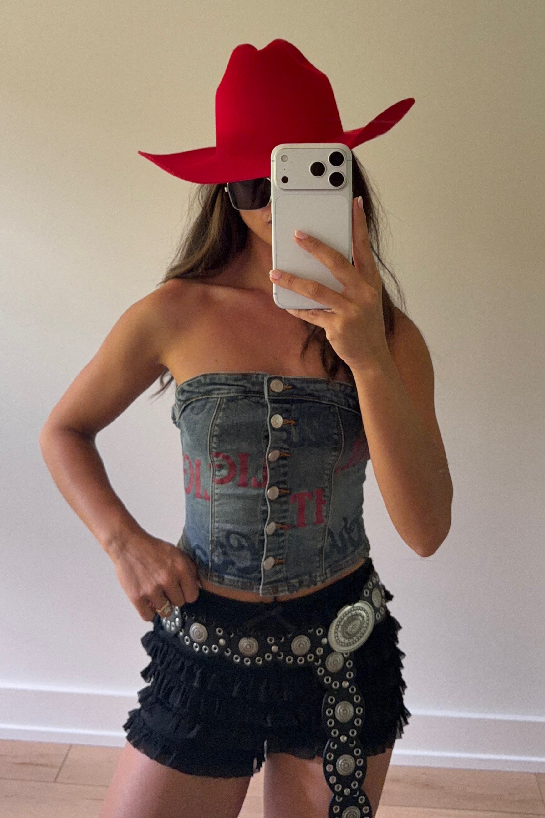 Coors Light Denim Tube Top