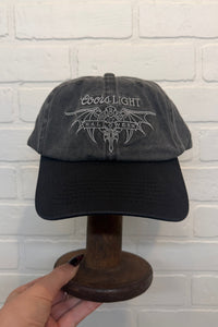Coors Light Silver Wing - Papa Cap - Black Snow