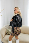 Sienna Edge Faux Leather Jacket