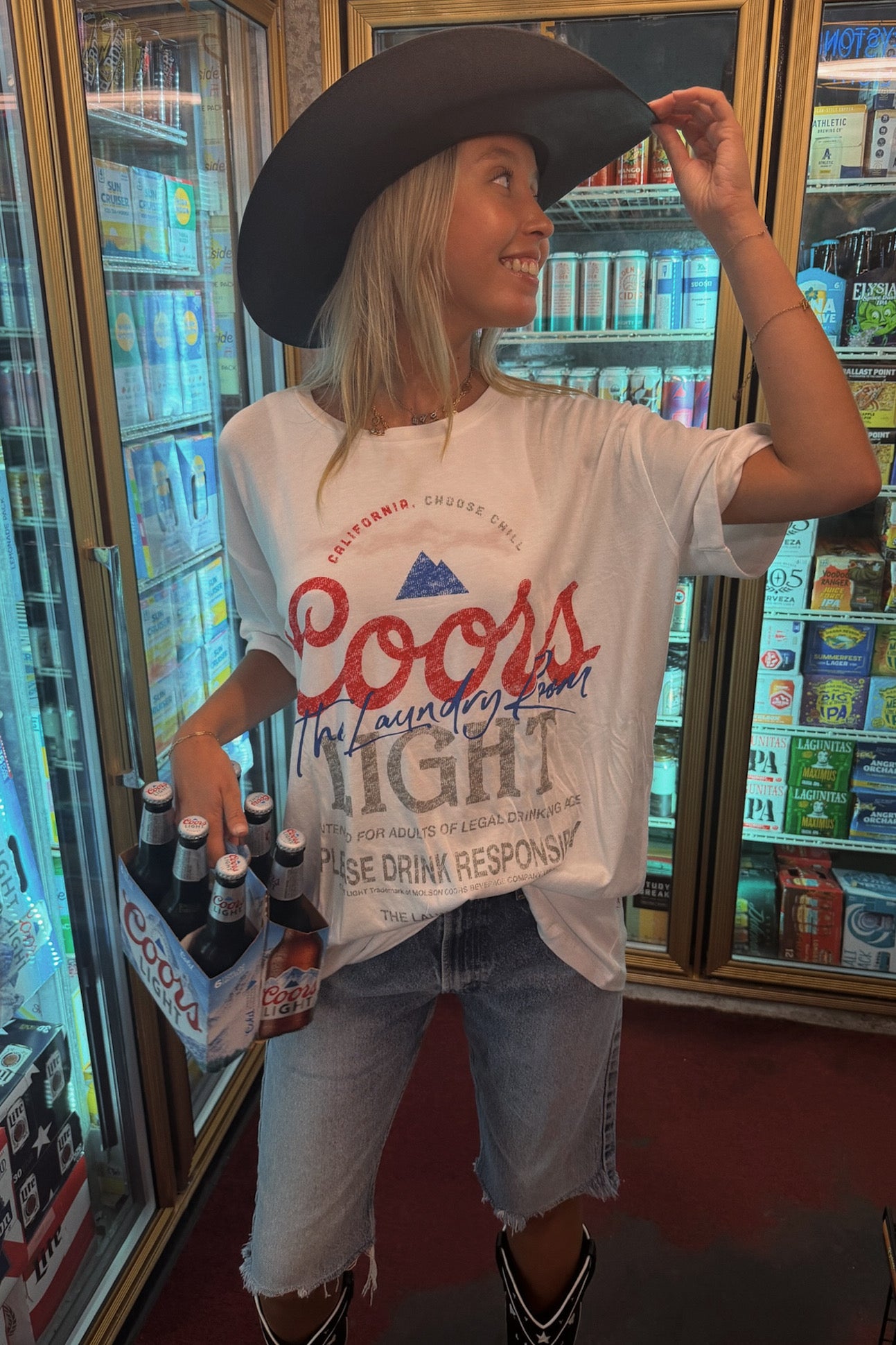 COORS COLLAB OVERSIZED TEE