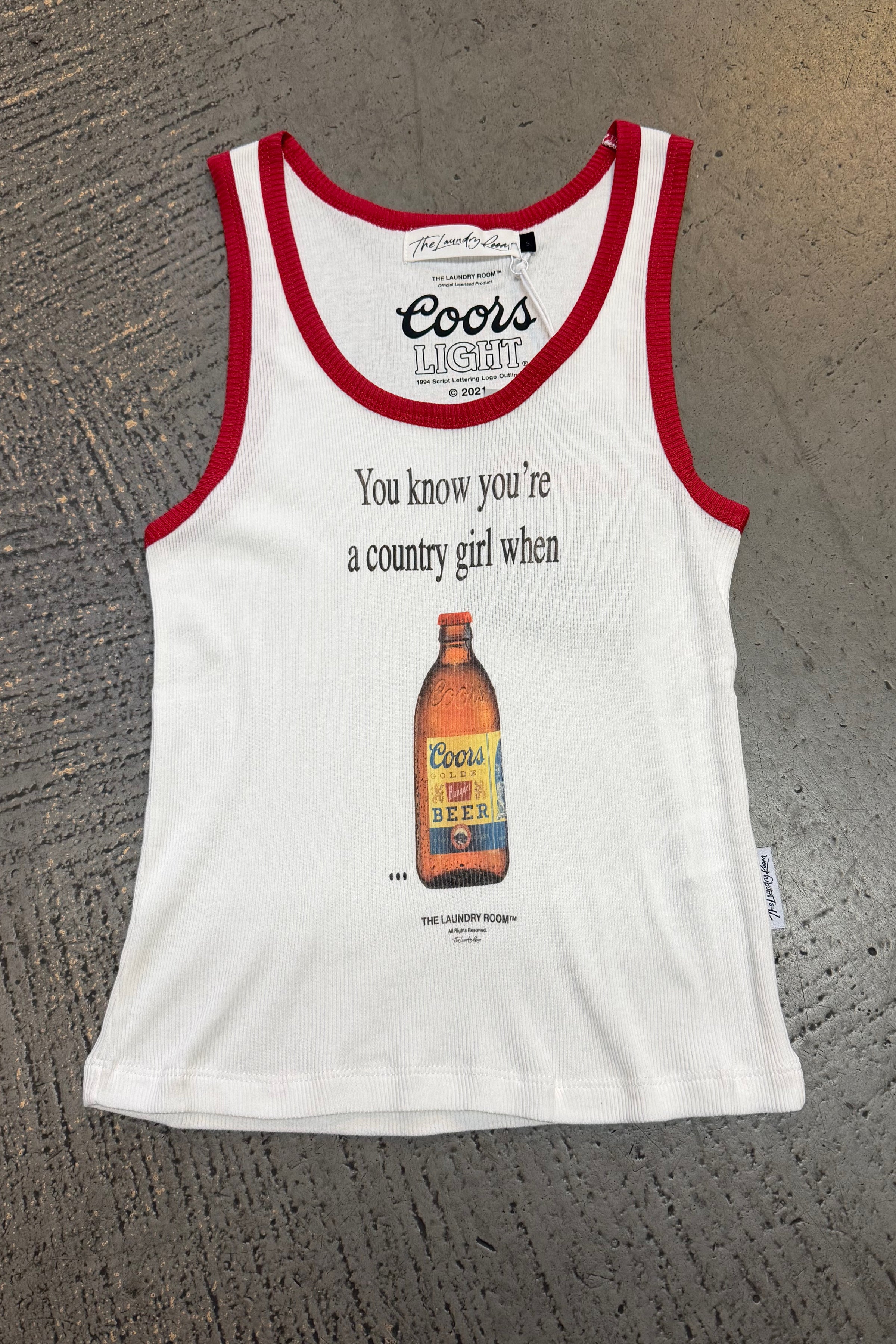 You Know You're A Country Girl Rib Tank