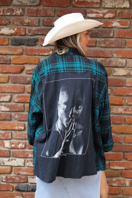 Band Tee Flannel