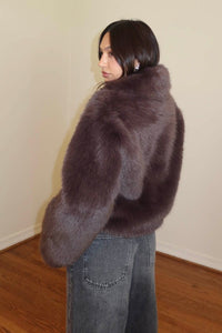 Bonnie Faux Fur Cropped Jacket