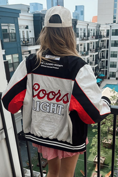 Coors light レーシング　ジャケット　クアーズ　ビール　カンパニー Coors light レーシングジャケットクアーズビールカンパニー
